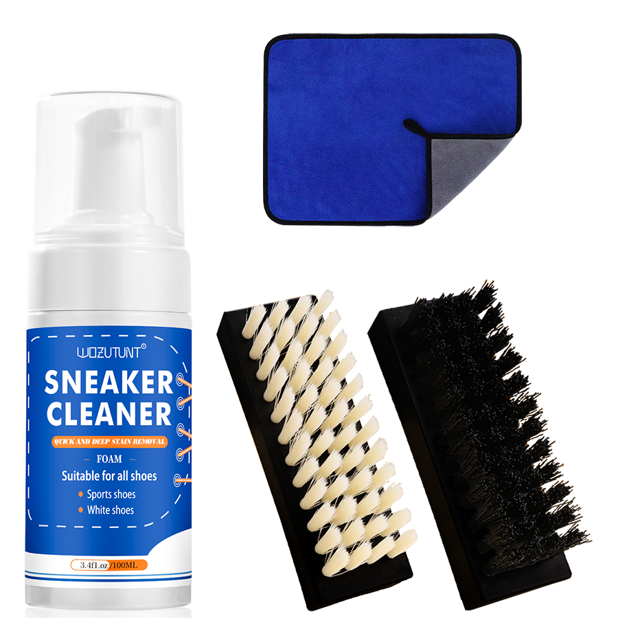 Sneaker Care Foam - ホワイト シューズ クリーナー キット スニーカー キャンバス