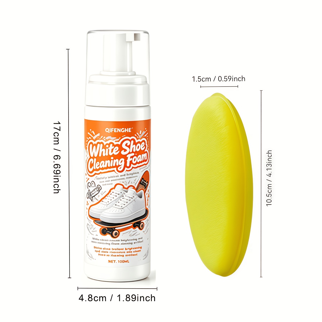 携帯用ノンリンスホワイトシューズクリーナーフォーム、スニーカ - Sneaker Care Foam のレビューと価格