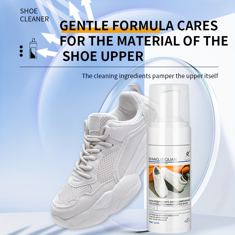 [水なし汚れ落とし]スポーツシューズクリーナー ブラシ付き  - Sneaker Care Foam のレビューと価格