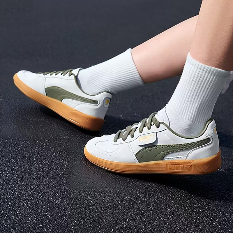 プーマ クラシック グリーン スエード パレルモ ガムソール - Puma Shoes Suede Classic のレビューと価格