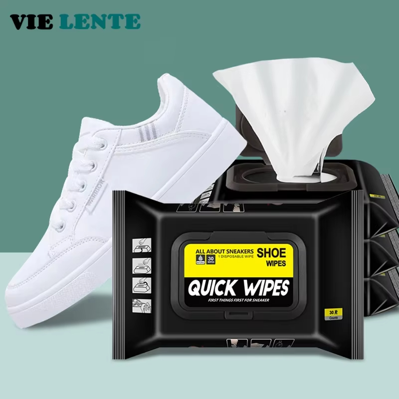 使い捨て12枚/30枚入り靴用クリーニングワイプスニーカーク - Sneaker Care Wipes のレビューと価格