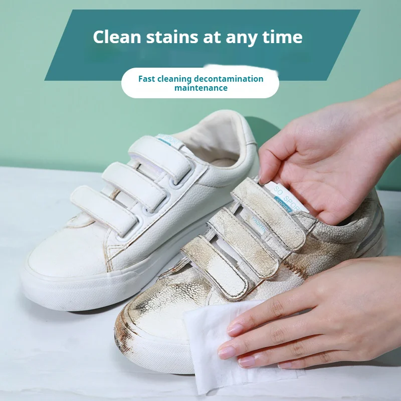 強力な使い捨てスニーカークリーニングポータブル屋外靴クリーナ - Sneaker Care Wipes のレビューと価格
