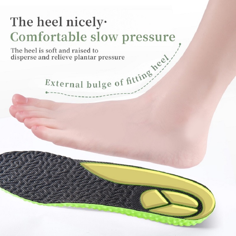 Xスポーツ衝撃吸収インソール グリーンPUメモリーフォーム  - Sneaker Care Foam のレビューと価格