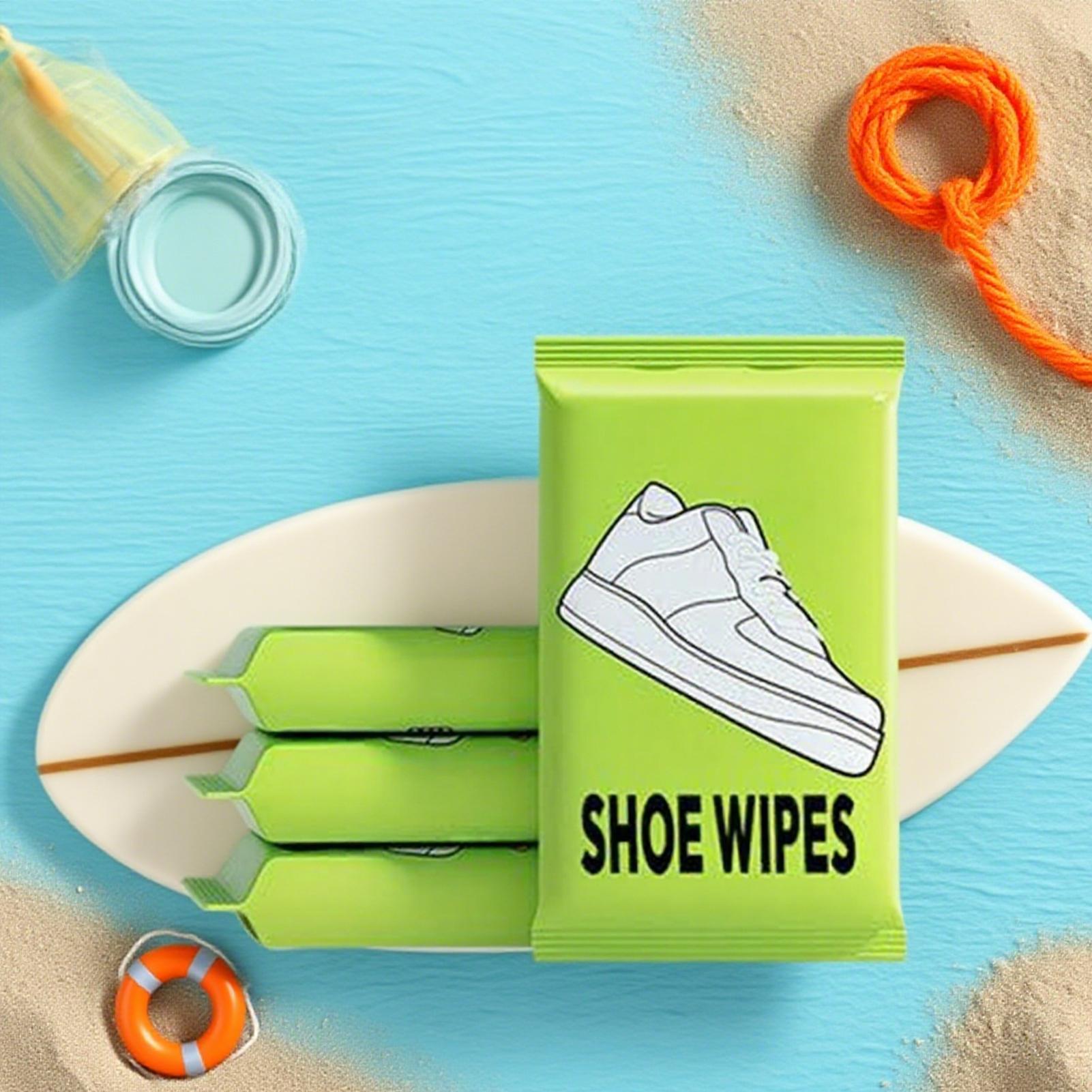 3袋入り シューズクイッククリーンワイプ 携帯用 白靴クリー - Sneaker Care Wipes のレビューと価格