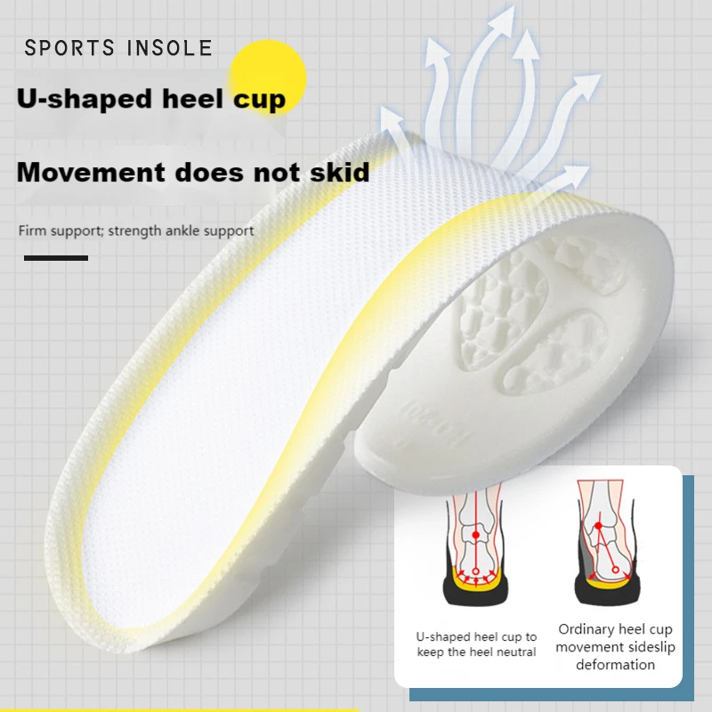ソフトスポーツインソール靴消臭快適なランニングインソール足男 - Sneaker Care Foam のレビューと価格